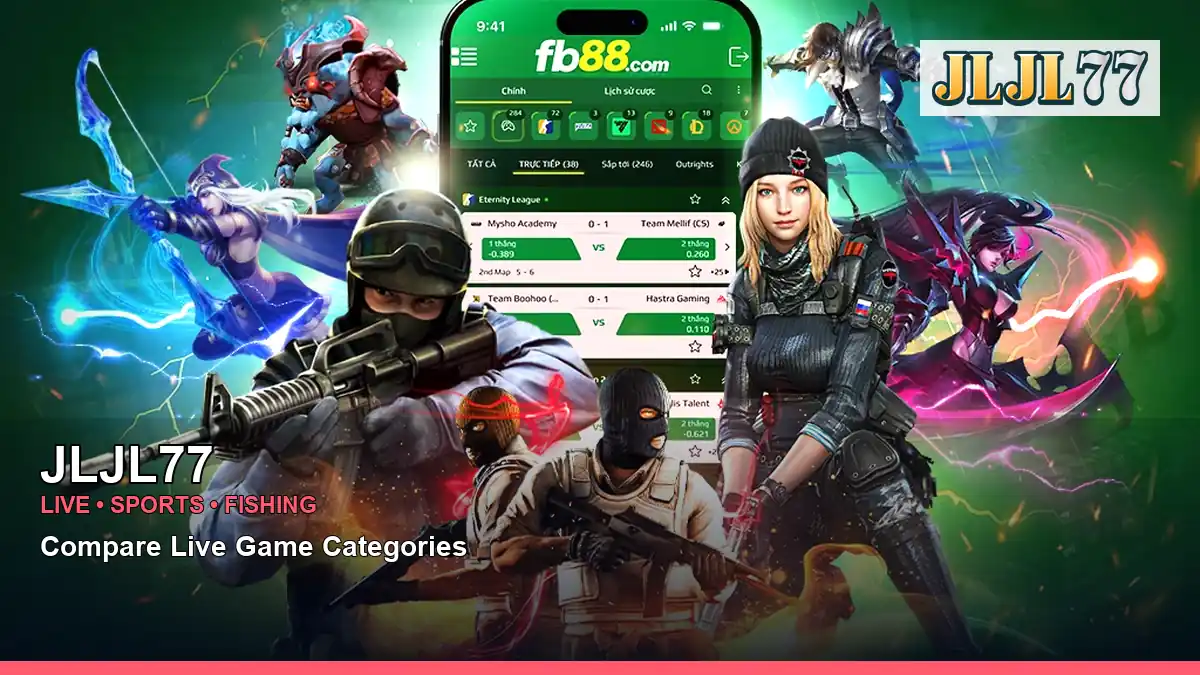 JLJL77 sports betting and arcade games for Philippine players